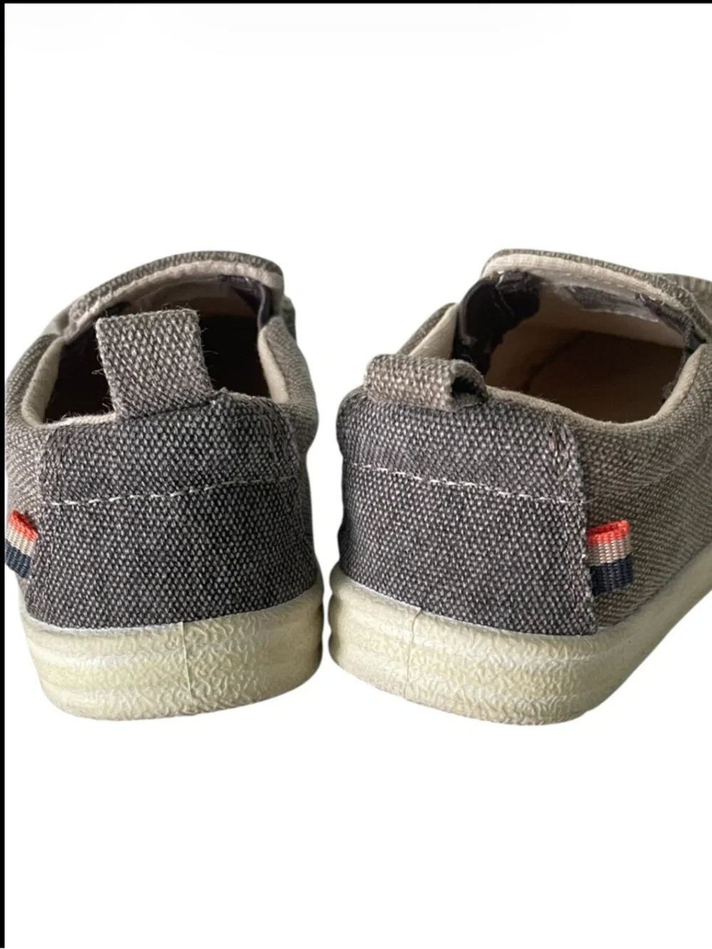 Cat & Jack Toddler Boys Canvas Slip-On Shoes in Taupe
